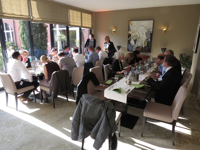 Mittagessen im Restaurant
