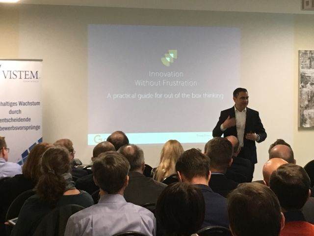 Rami Goldratt während seiner Keynote